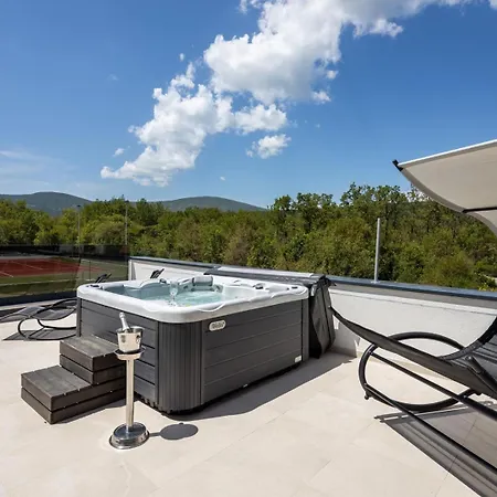 Вилла Nella Foresta With Private 66sqm Heated Pool, Whirlpool, Tennis Court, Gym, Billiards, 4 En-suite Bedrooms *
